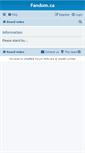 Mobile Screenshot of fandom.ca